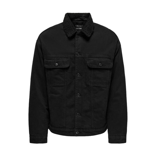 ONLY&SONS Sherpa Denim Jacket