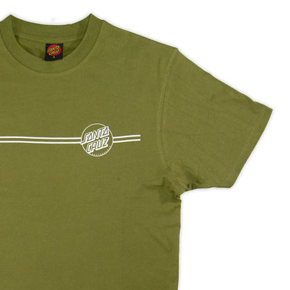 SANTA CRUZ Opus Dot Stripes Tee Pine