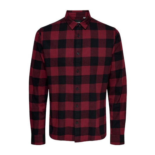 ONLY&SONS Gudmund Check Red