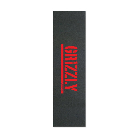 GRIZZLY Stamp Print Red